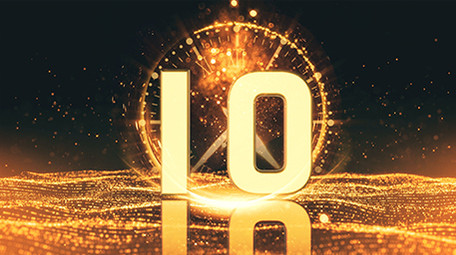 大气年会倒计时开场视频AE模板