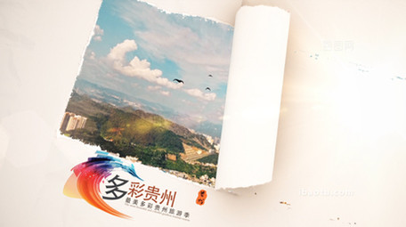 唯美干净风景企业宣传片片头