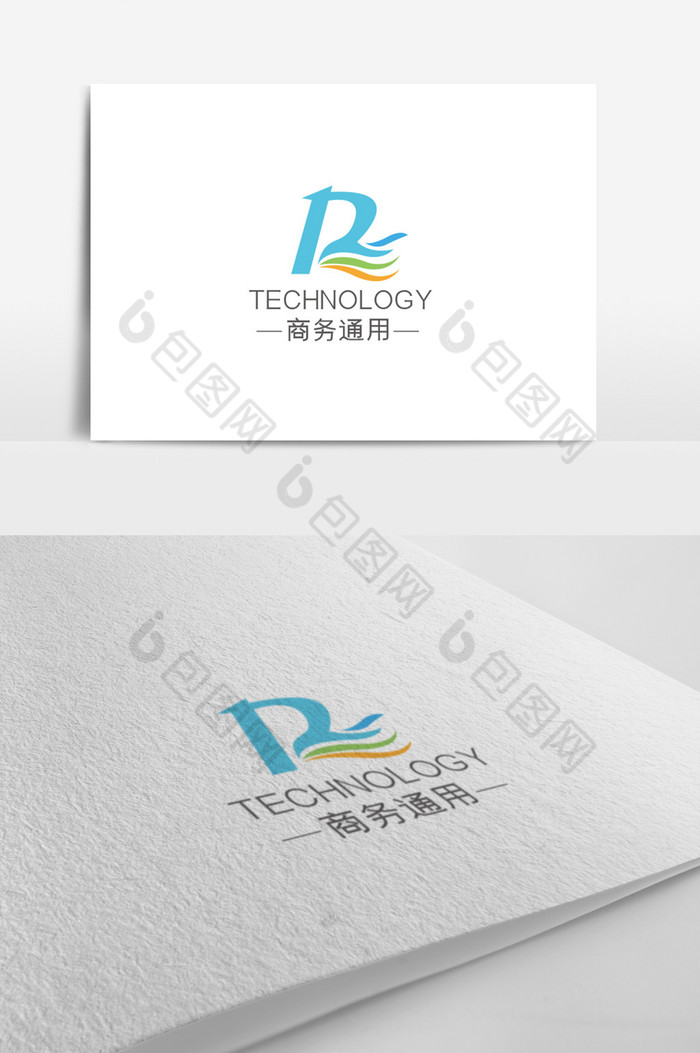 R字母logo模板图片图片