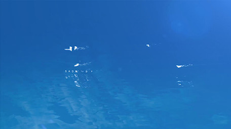 两版蓝色唯美粒子飞散片头AE模板