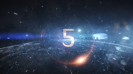 2019年会倒计时AE模板