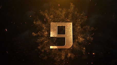 震撼大气E3D倒计时AE模板