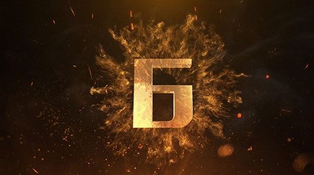 震撼大气E3D倒计时AE模板