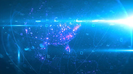 震撼大气大数据科技片头AE模板