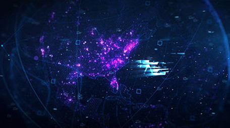 震撼大气大数据科技片头AE模板