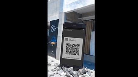 震撼特效抖音爆款手机飞出<strong>图文</strong>展示Pr模板