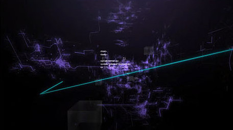 光线穿梭大数据流科技片头