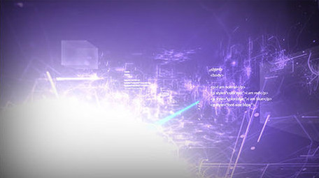 光线穿梭大数据流科技片头