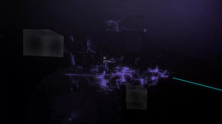 光线穿梭大数据流科技片头