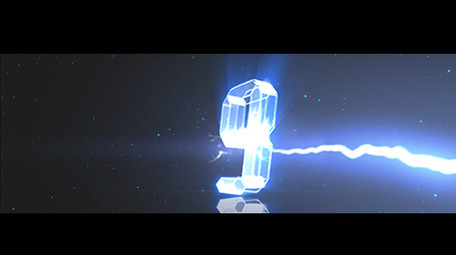 E3D蓝色科技倒计时开场片头AE视频模板