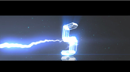 E3D蓝色科技倒计时开场片头AE视频模板