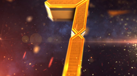 E3D震撼金色盛典倒计时AE模板