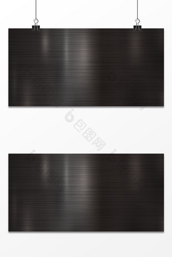 黑色渐变金属纹理拉丝质感展板背景图片