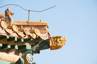 中国古代建筑的琉璃屋檐