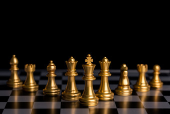 国际象棋黑色背景