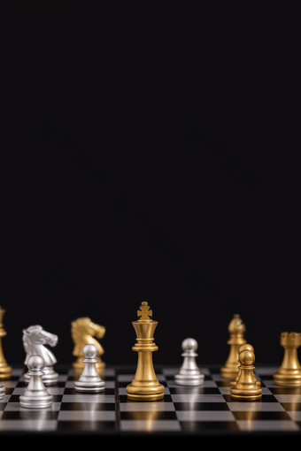 博弈对战国际象棋图片