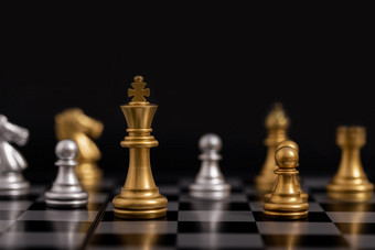 对弈博弈国际象棋素材