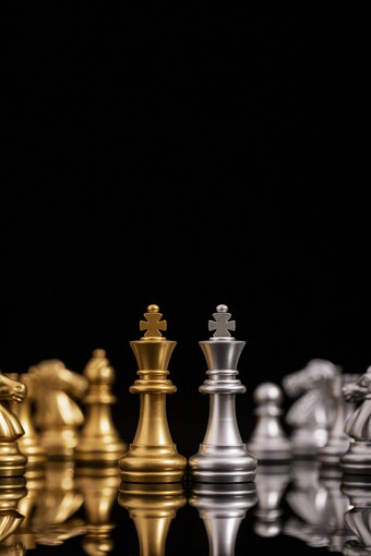 国际象棋合作共赢创意
