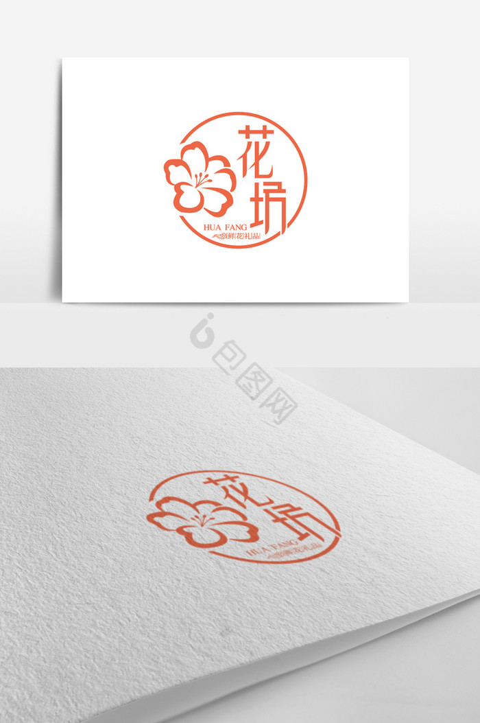 花坊标志logo