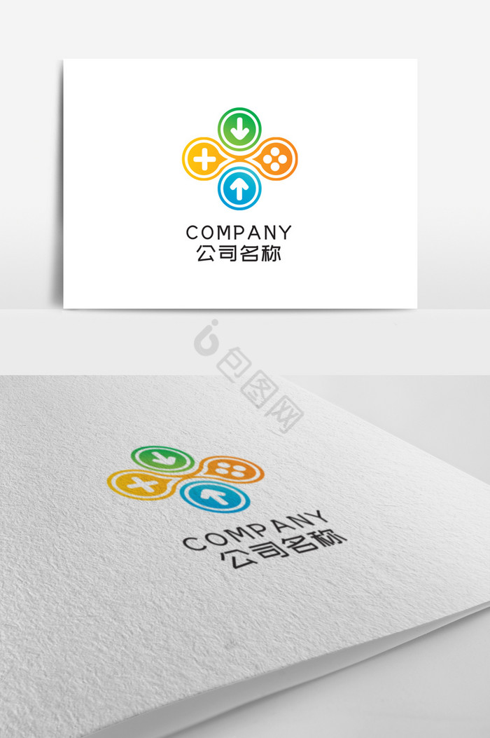 游戏手柄标志logo