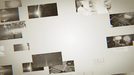 科技商务照片汇集标志展示AE模板