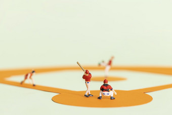 棒球比赛运动创意图片