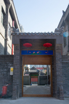 中式庭院入口