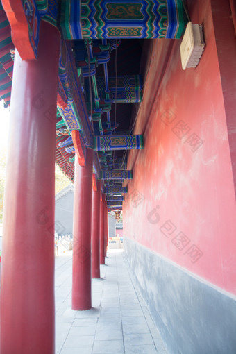 中国古建筑中的走廊