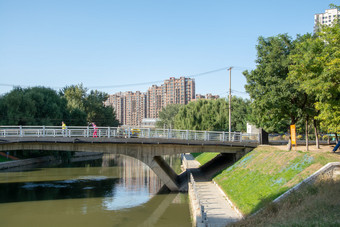 城市过河石桥