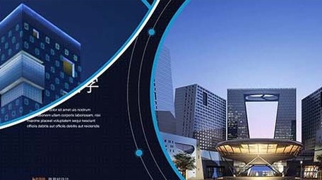 优雅商务图文展示年会宣传AE模板