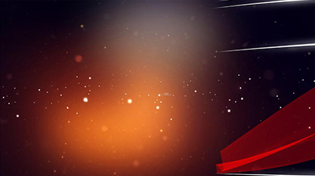 红色绸缎飘舞企业宣传<strong>图文</strong>包装展示AE模板