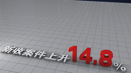 E3D法院数据解读AE模板