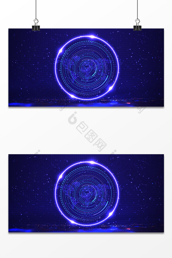 科技圆环机械感未来派图片图片