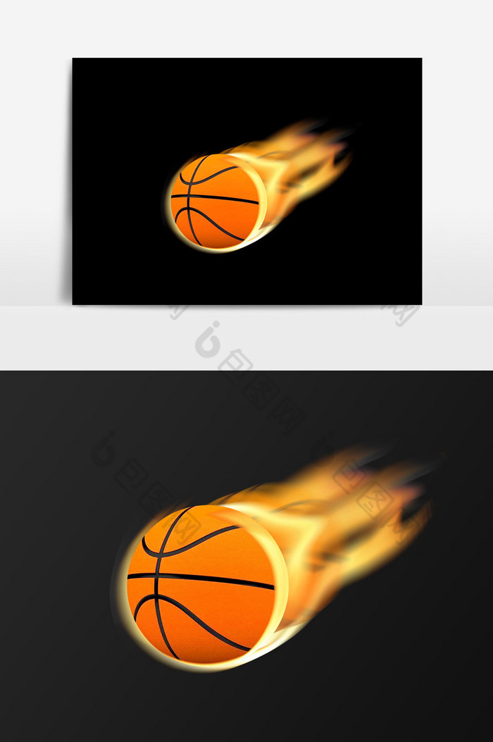 火焰篮球装饰图片图片