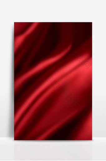 简洁红色绸缎背景设计图片