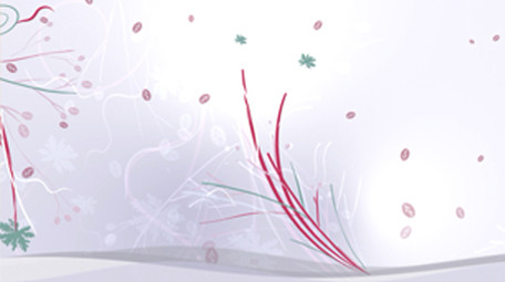 淡紫色藤蔓蔓延生长动态背景视频LED背景