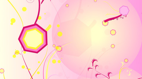 粉色藤蔓蔓延生长动态背景视频LED背景