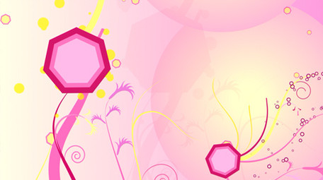 粉色藤蔓蔓延生长动态背景视频LED背景