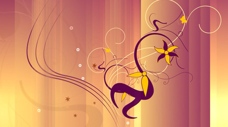 藤蔓蔓延生长动态背景视频LED大屏背景