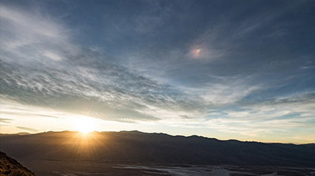 4K山峦日出日落日月星辰延时摄影