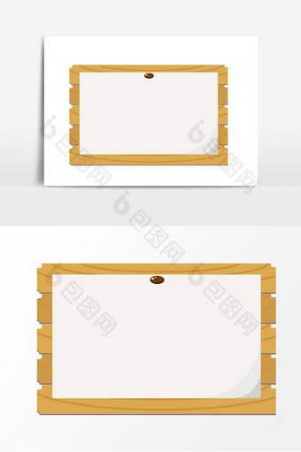 木牌指示牌元素设计图片