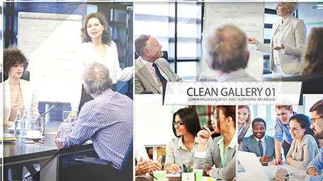 时尚照片墙动画动感相册图文包装AE模板1