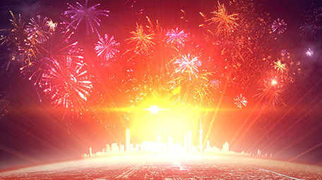 E3D梦想起航新春年会片头AE模版