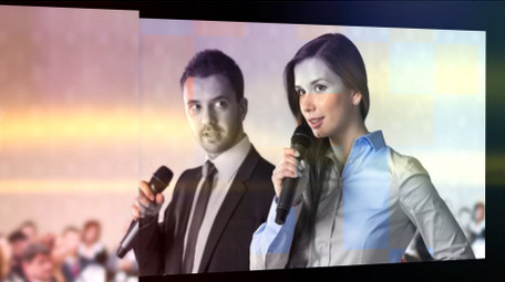 折页拼接动画企业商务活动宣传片AE模板