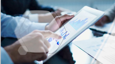 六边形元素现代企业商务图文展示AE模板