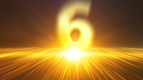 金色粒子倒计时带C4DAE工程