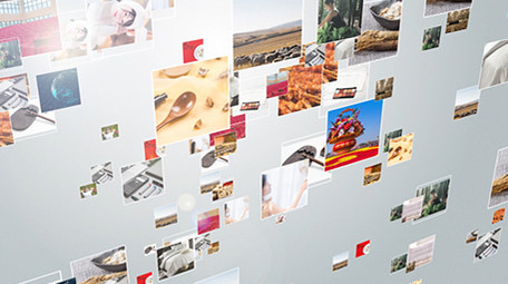 简约大气多图汇集形成标志logoAE模板