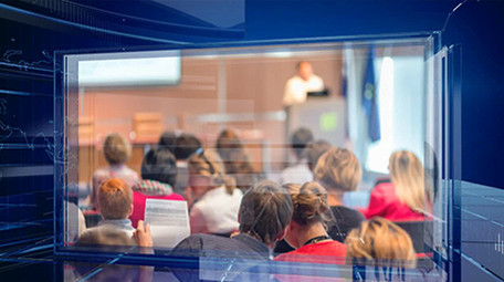 公司企业宣传三维空间图文包装AE模板1