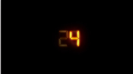 时间秒表闪烁紧张镜头切换倒计时AE模板