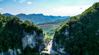 祖国大海<strong>河山</strong>湖北神农架<strong>天</strong>燕景区